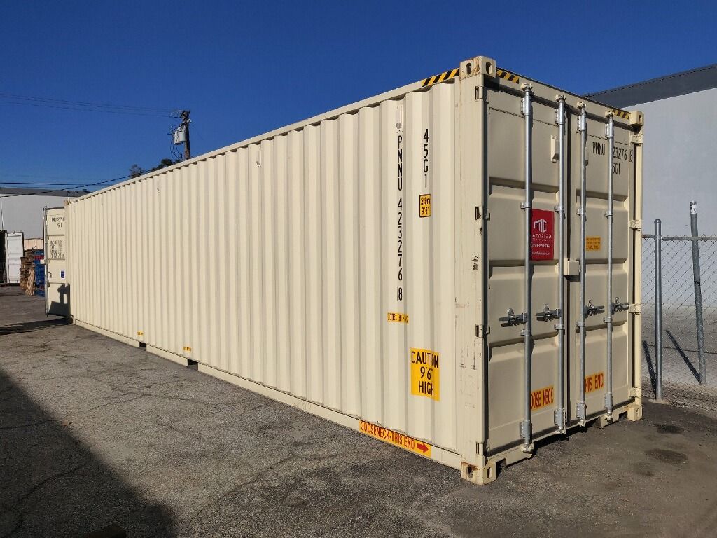 40 FT High Cube One Trip Double Door container
