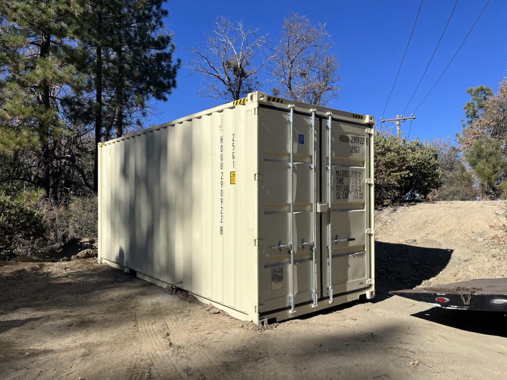 20 FT High Cube One Trip Shipping Container For Sale in California