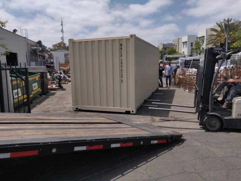 20 FT Standard One Trip Container Irvine Delivery