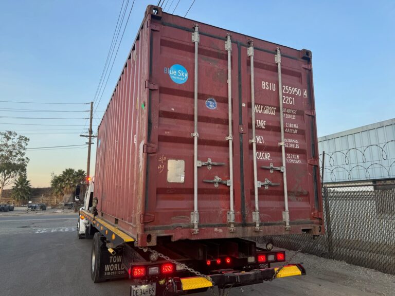 20 FT Standard Used WWT Container Delivery