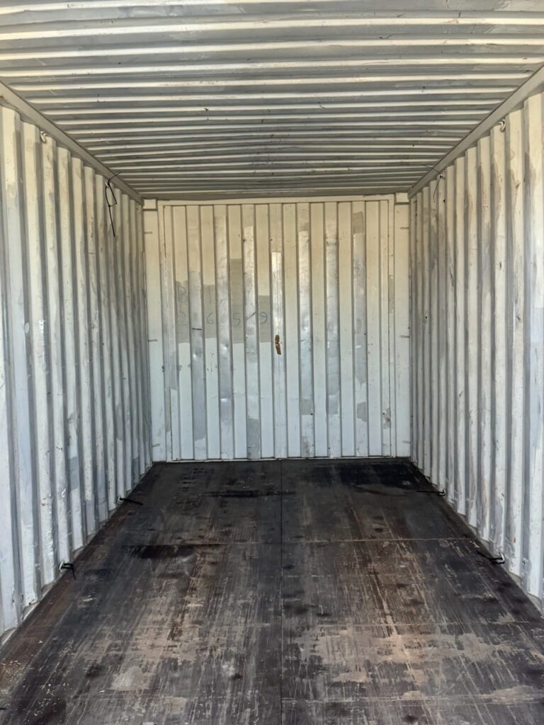 40 FT High Cube Used WWT Container Inside