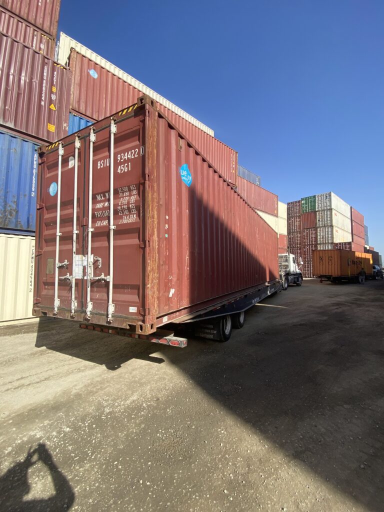 40 FT High Cube Used WWT Container Port